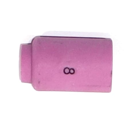 Parker Torchology Standard Nozzle, Ceramic Cup, 1/2, No 8 WP9/WP20 13N12